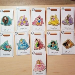 Disney princess collection pins